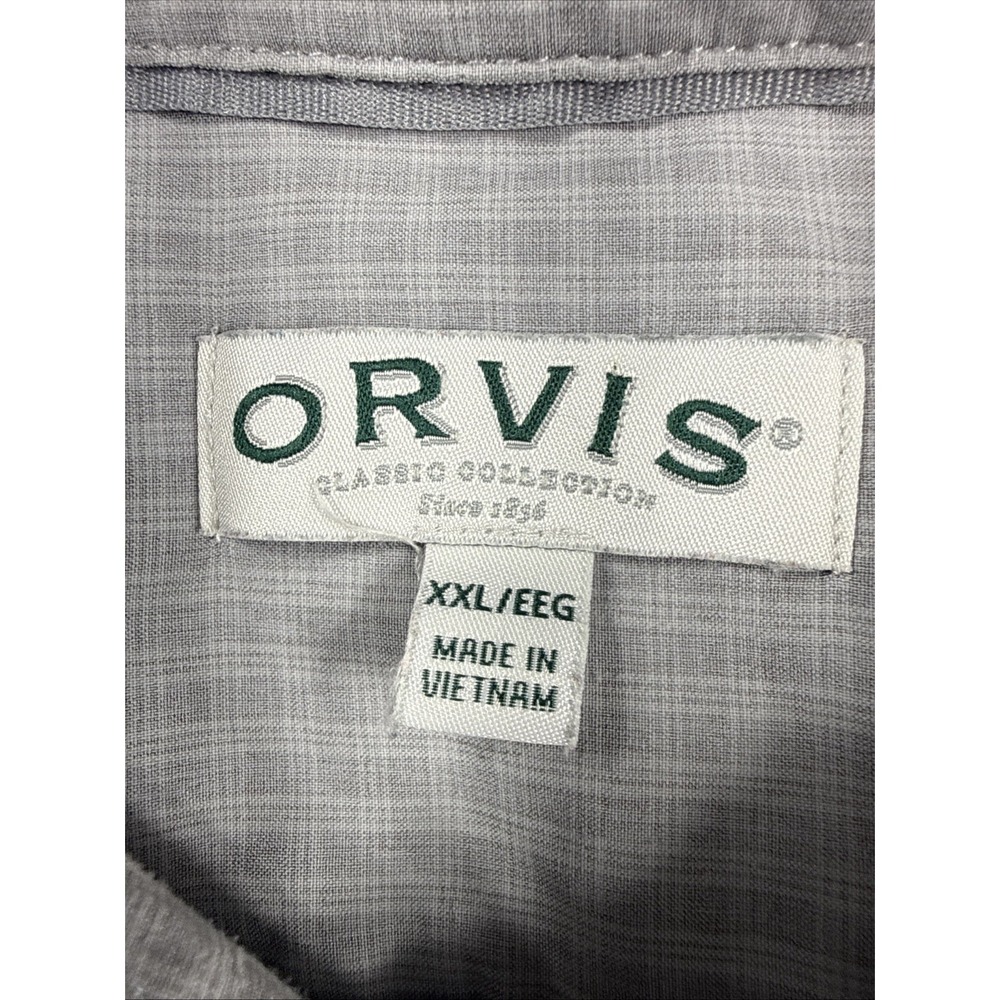 Orvis Men 2XL Lot Of 4 Short Sleeve Button Up Outdoor Camp Fishing Hike Classic - Picture 5 of 16